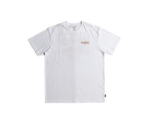 BILLABONG MENS T SHIRT.DREAMY PLACE WHITE BACKPRINT SHORT SLEEVED TEE TOP W24