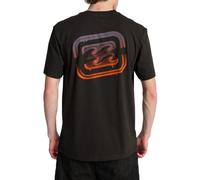 BILLABONG MENS T SHIRT.NEW CRAYON WAVE BACKPRINT SHORT SLEEVED CREW TOP TEE S26