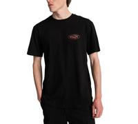 BILLABONG MENS T SHIRT.NEW ORBIT ARCH BACKPRINT BLACK SHORT SLEEVED TEE TOP S26