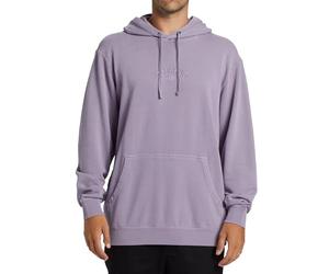 Billabong Men's Wave Washed Hoodie Fleece Sweatshirt, Purple Ash, L