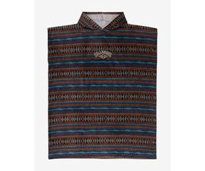 Billabong Mensed Poncho Blue Orange