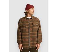 Billabong Offshore Jacquard Flannel Shirt dark cedar M