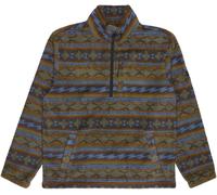 Billabong - Polaire demi-zippée à col montant - Boundary Mock Neck Raven for Men - Size L - Khaki Khaki L
