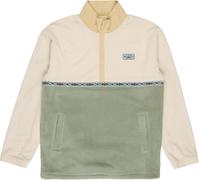 Billabong - Polaire demi-zippée à col montant - Space Lobster Khaki for Men - Size M - Beige Beige M