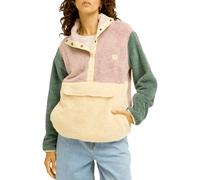 Billabong - Polaire douce à col montant - Switchback Pullover Sea Fog for Women - Size M - Pink Pink M