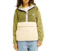 Billabong - Polaire douce à col montant - Switchback Pullover White Cap for Women - Size S - Khaki Khaki S