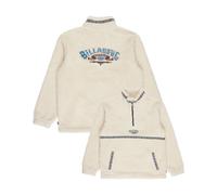 Billabong - Polaire sherpa demi-zippée - Tombstone Half Zip Oatmeal for Men - Size L - White White L