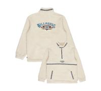 Billabong - Polaire sherpa demi-zippée - Tombstone Half Zip Oatmeal for Men - Size XL - White White XL