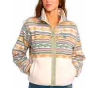 Billabong - Printed zip fleece - Rock Jetty Mock Neck Zip Fleece W White Cap for Women in Recycled Polyester - Size S White S