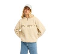 BILLABONG Ready To Go - Half Zip Sherpa Fleece - Women - White