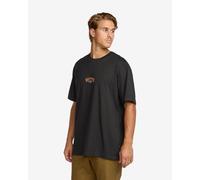 Billabong Rose Arch Regular Short Sleeve T-Shirt Black Orange - L