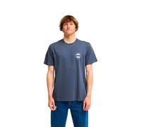 Billabong Rotor short sleeve T-shirt dark blue orange pink white - XL