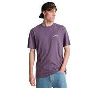 Billabong Short Sleeve T-Shirt Arch Crew SS Mens Purple