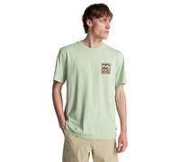 Billabong Short Sleeve T-Shirt Stamp SS Mens Green