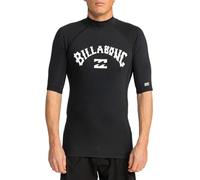 Billabong Mens Logo Surf Short Sleeve Rash Vest