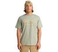 Billabong Short-Sleeved T-Shirt Arch Frame SS Men's Green XXL