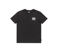 Billabong - Kid's Crayon Wave S/S - T-shirt size 10, black