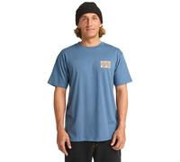 Billabong Short-Sleeved T-Shirt Crayon Wave SS Men's Blue L