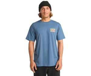 Billabong Short-Sleeved T-Shirt Crayon Wave SS Men's Blue S