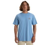 Billabong Short-Sleeved T-Shirt Crayon Wave SS Young Mens Blue S