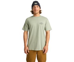 Billabong Short-Sleeved T-Shirt Diamond Vision SS Men's Green XXL