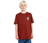 Billabong Short-Sleeved T-Shirt Stamp SS Boy's Kids Red S