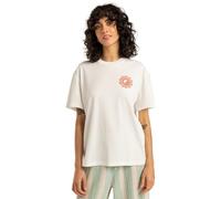 Billabong Short-Sleeved T-Shirt Sunshine Living Young Womens White M