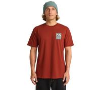 Billabong Short Sleeves T-Shirt Stamp SS Men's Red XXL