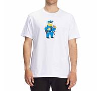 BILLABONG™Simpsons Wiggum Donut - Short Sleeve T-Shirt - Men - L - White