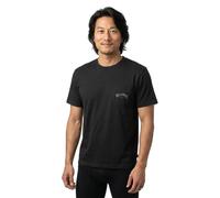 Billabong Boys T-Shirt Stacked Arch Pocket Short Sleeve Black S EU