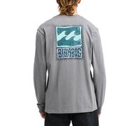 Billabong Stamp L/S T-Shirt - Pewter