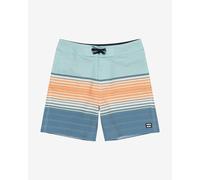 Billabong Sundays Pro Swim Shorts Light Blue Dark Orange Kids - 22