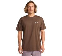 Billabong Arch Short Sleeve T-shirt Brown M Man