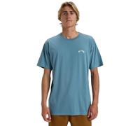 Men's Billabong Mens Arch Short Sleeve T-Shirt - Blue - Size: 38