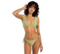 BILLABONG Tanlines Tie Side Tanga - Skimpy Coverage Bikini Bottoms - Women - Green