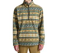 Billabong - Thick fleece with zip-up collar - Boundary Mock Neck Desert Print for Men in Recycled Polyester - Size M - Beige Beige M