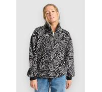 Billabong Time Off Fleece Half-Zip Fleece Sweater black pebble S