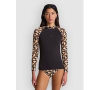 Billabong Tropic Surf Print Longsleeve Lycra black pebble XS