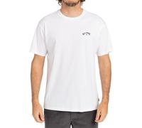 Billabong tshirt short sleeve mens Arch Wave cotton crew neck white