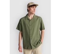 Billabong - Lightweight shirt - Vacay Linen SS Shirt Moss Green for Men - Size M Green M
