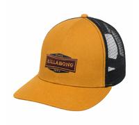 BILLABONG WALLED TRUCKER CAP.NEW MUSTARD COTTON ADJUSTABLE MESH SNAP HAT S25.