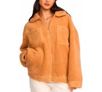 Billabong - Warm casual Fleeces - Resound Sherpa Shacket W Dusty Trails for Women - Size S - Brown Brown S