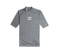 Billabong Waves All Day Short Sleeve Rash Guard Grey M Men
