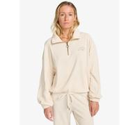 BILLABONG - Women Coffee Time Rib Knit Top - Whitecap - Casual L/S Top
