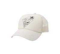 Billabong Women's Across Waves Adjustable Trucker Hat, Salt Crystal, One Size