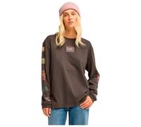 Billabong - Women's Adiv Stamp L/S Tee - Longsleeve size S, brown