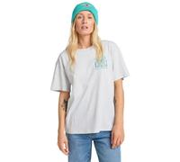 Billabong Women's Always Looking T-Shirt, Light Grey Heather, XL