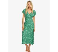 BILLABONG - Womens Bright Skies Midi Dress - Island Green - Summer Beach Dress