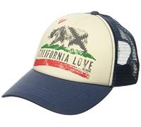 BILLABONG Women's California Love Pitstop Adjustable Trucker Hat, Indigo, One Size