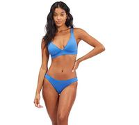 BILLABONG Women's Classic Banded Tri Bikini Top, Moroccan Blue 2, Large